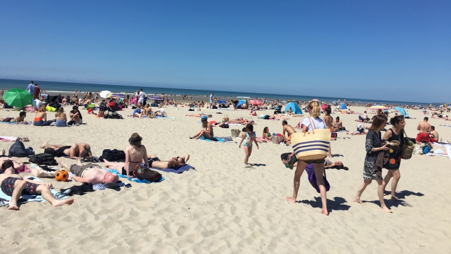 Week-end de l'Ascension : il y a foule sur les plages de la Côte d'Opale