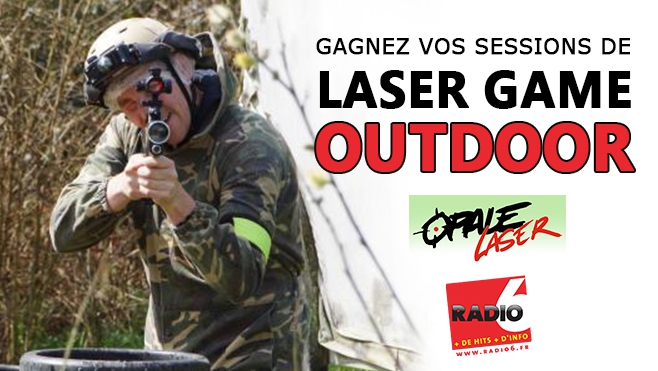 GAGNEZ VOTRE SESSION DE LASER GAME OUTDOOR AVEC OPALE LASER