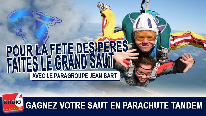 GAGNEZ VOTRE SAUT EN PARACHUTE AVEC LE PARAGROUPE JEAN BART