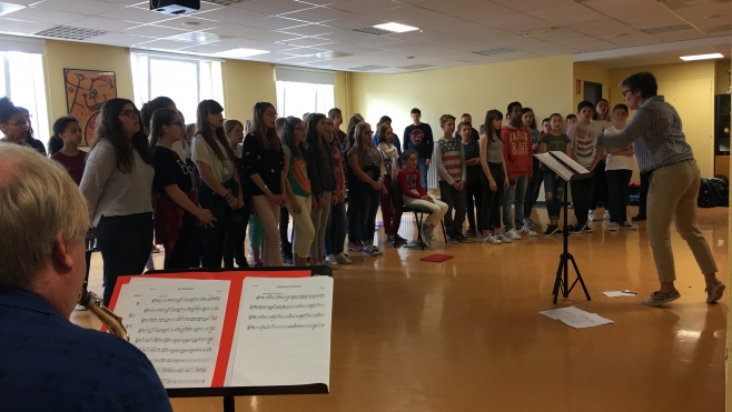 Des collégiens choristes calaisiens ce soir sur FRANCE 2