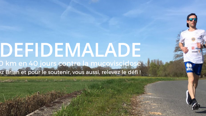 Atteint de mucoviscidose, Brian a parcouru 1200km en 40 jours