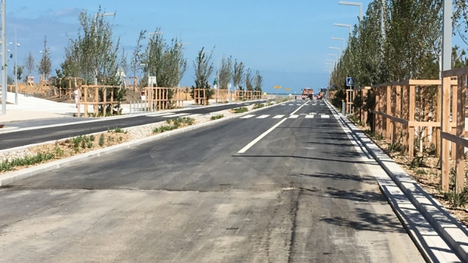 A Calais, la nouvelle avenue Winston Churchill, longue de 320 mètres relie enfin la ville à la plage !