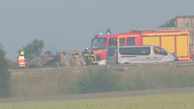 Barrage sur l'A16 : un chauffeur est décédé