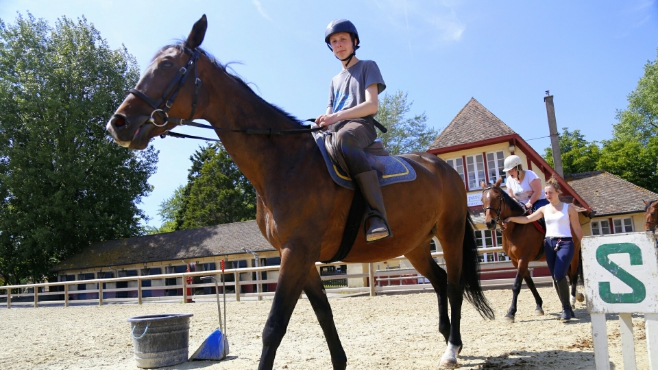 Zoom aujourd'hui sur l'équithérapie au Centre Equestre du Touquet