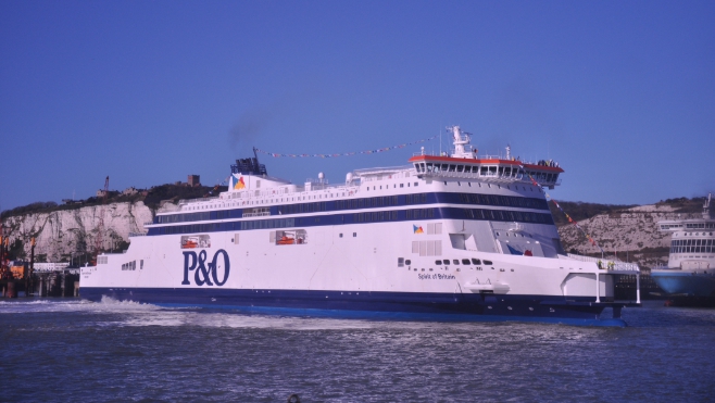 Plus 10,4% de trafic fret chez P&O Ferries au départ de Calais !