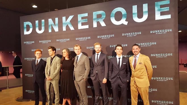 Un air de croisette pour l’avant première de DUNKIRK
