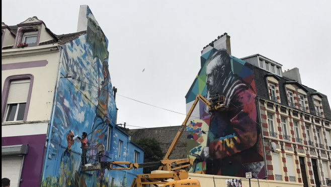 Boulogne-sur-mer égaye ses rues grâce au street art !