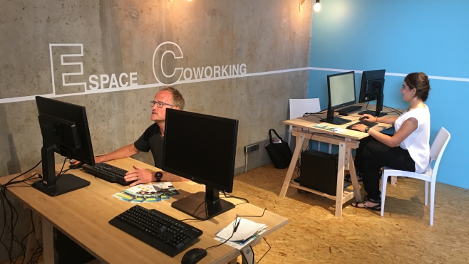 Le Touquet : un espace de coworking ouvert face à la plage