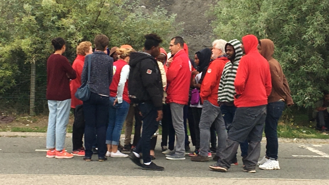 Une trentaine de migrants sont partis pour Troisvaux