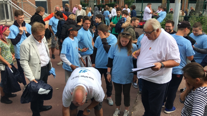Coup d'envoi de l'opération ARTEMIS III à Calais