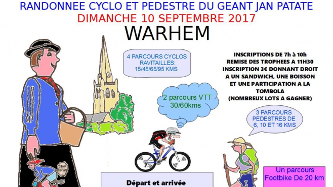 15ème randonnée cyclo et pédestre a Warhem