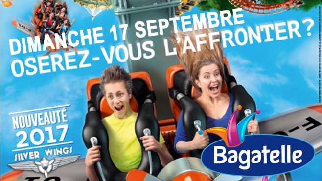 RADIO 6 VOUS INVITE EN FAMILLE A BAGATELLE LE 17 SEPTEMBRE