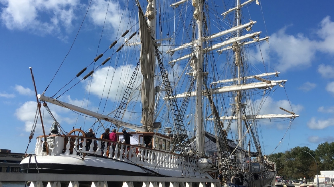 A Boulogne sur mer, l’escale du Belem a séduit ses visiteurs !