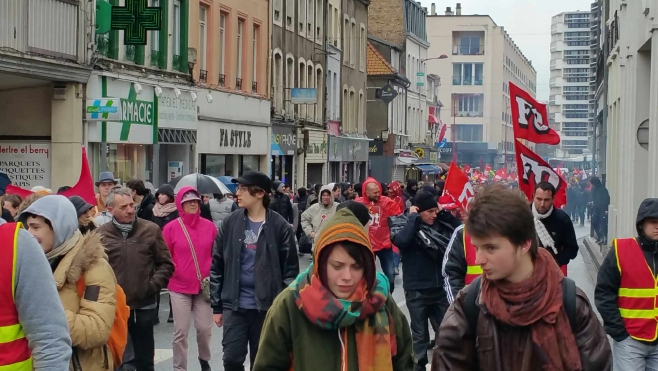 Première grande journée de mobilisation sociale du quinquennat Macron 