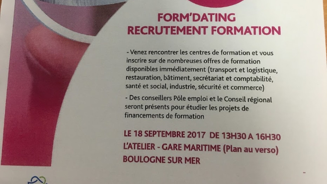 Participez à un « form’dating » ce lundi après-midi à l’Atelier !