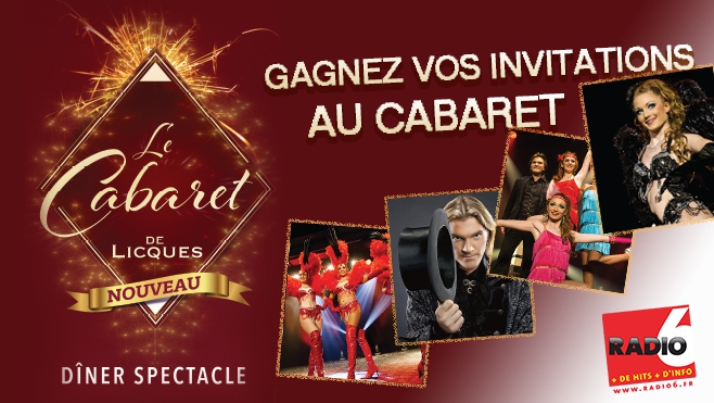 JEU SMS - GAGNEZ VOS INVITATIONS AU CABARET