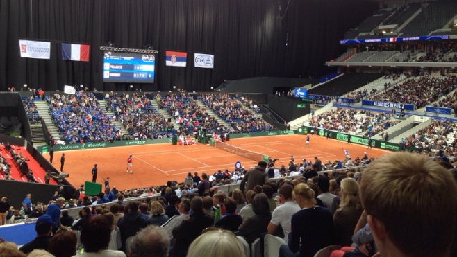 Demi-finale de la Coupe Davis : Lucas Pouille a perdu le 1er match !