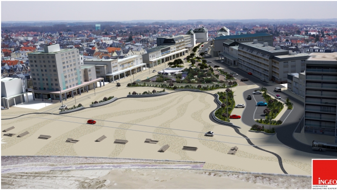 Berck : découvrez la place de l'entonnoir version 2019 !