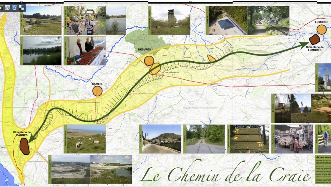 Découvrez le chemin de la Craie de Dannes à Lumbres !