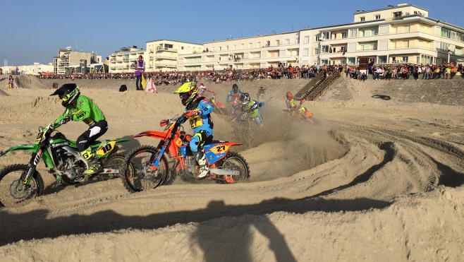 Affluence exceptionnelle pour le Beach Cross de Berck remporté par l'anglais Nathan Watson