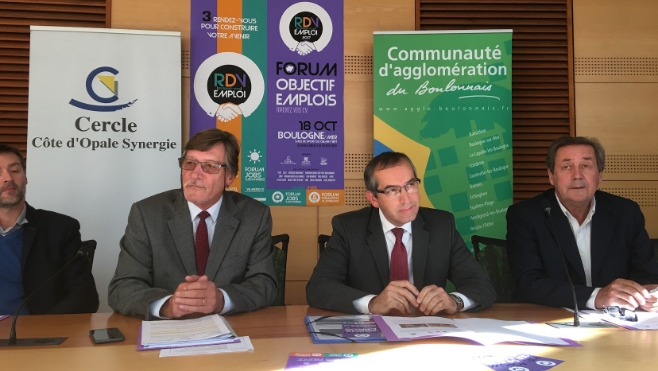 A Boulogne, des centaines d’offres au forum Objectif Emplois ce mercredi !