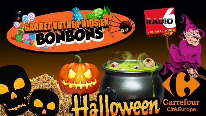 Gagnez votre poids en bonbons avec Carrefour Cité Europe