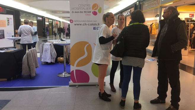 Opération de sensibilisation à l’AVC à Cité Europe