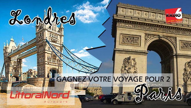 Gagnez votre journée shopping à Londres ou à Paris avec Littoral Nord Autocars