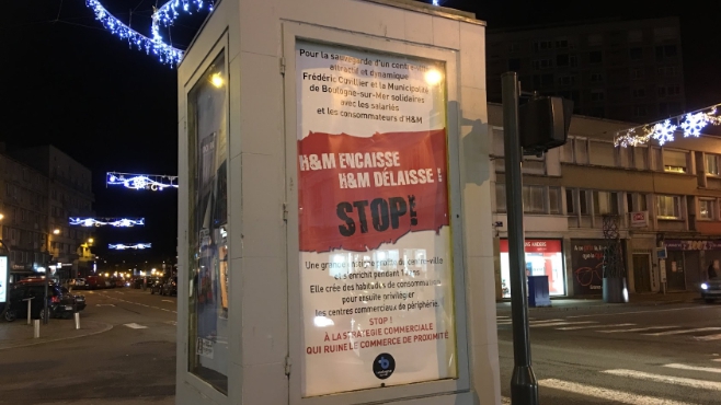 Boulogne : H&M ferme, le maire ne décolère pas !