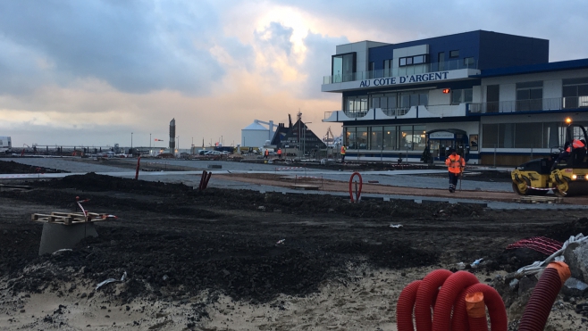 Calais : les travaux du front de mer avancent bien