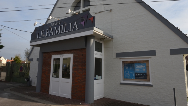 L'ancien cinéma « Le Familia » à Berck reconverti en théâtre