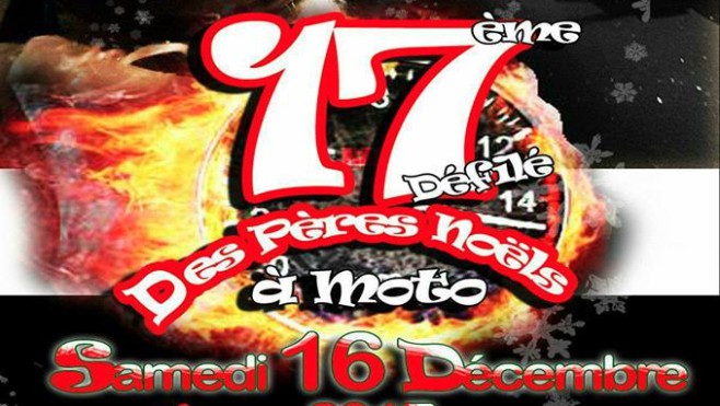 Les Pères Noël à moto débarquent demain à Calais!