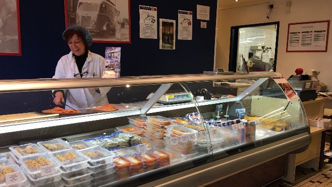 Le saumon, l’un des produits star de Noël