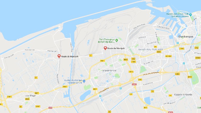 Dunkerque: une voiture tombe dans le port un homme de 76 ans décède.