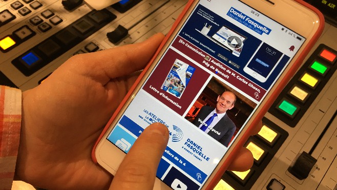 Daniel Fasquelle lance son Application 