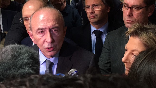 Pour Gérard Collomb, les incidents entre migrants seraient en grande partie le fait de passeurs