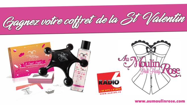 Gagnez votre coffret de la St Valentin avec Au Moulin Rose