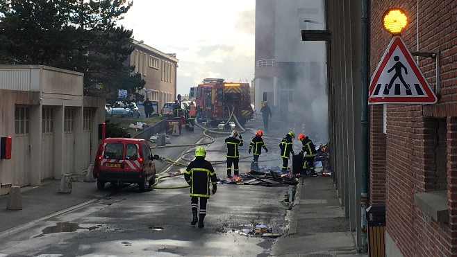 17 départs de feu à l'institut Calot à Berck