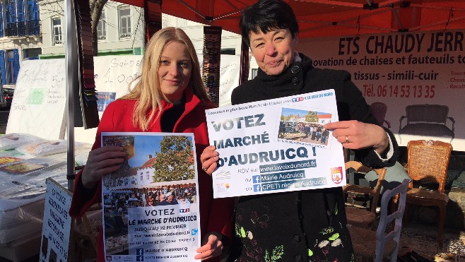 Forte mobilisation autour du marché d’Audruicq pour le concours du plus beau marché de France sur TF1