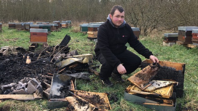 La cagnotte de l'apiculteur de Saint Josse bouclée à 17.103 euros.