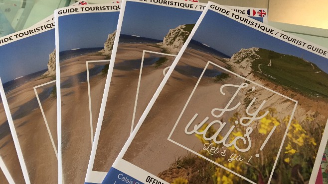 Sortie du nouveau guide touristique de l’office de tourisme Calais Côte d’Opale