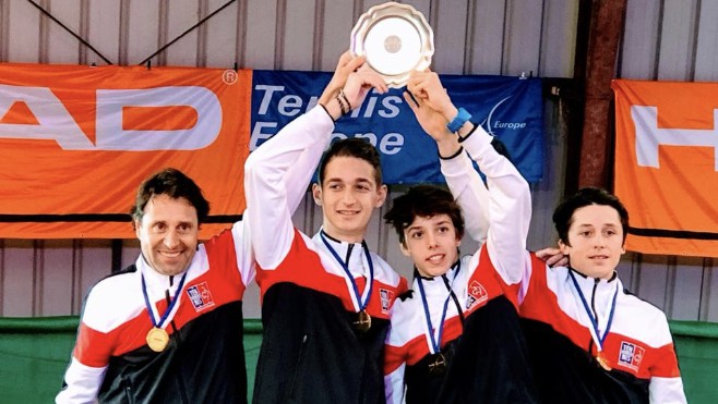 Tennis : Térence Atmane, champion d’Europe U16 avec l’équipe de France !