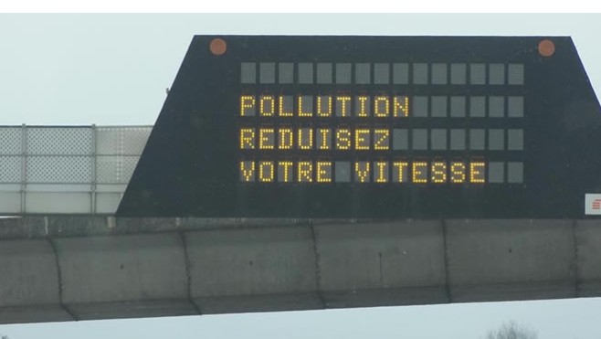 Pollution : vitesse réduite dans les Hauts-de-France ! 