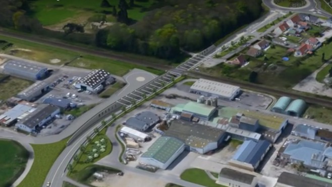 Où en sont les travaux du pont-rail à Verton ?