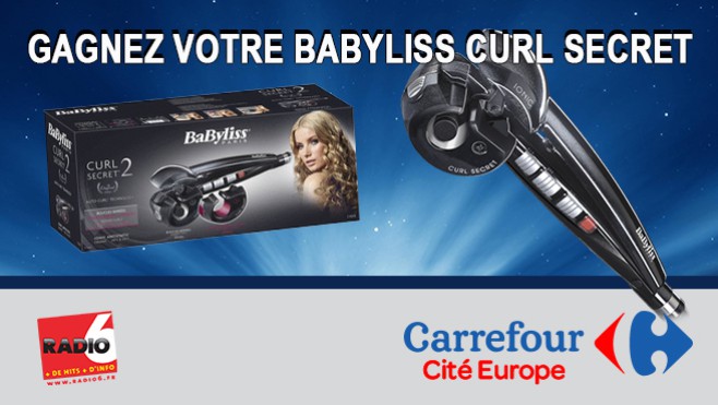 Gagnez votre Fer à Boucler BaByliss avec Carrefour Coquelles