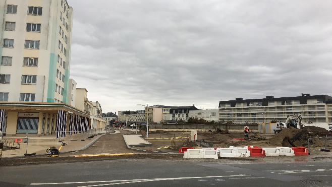 Berck: les travaux de l'Entonnoir ne seront pas terminés mais interrompus pendant les Cerfs Volants