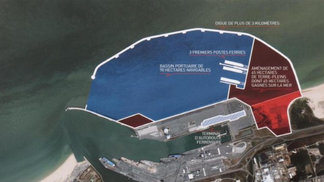 Calais Port 2015 : le chantier sera livré le 13 janvier 2021