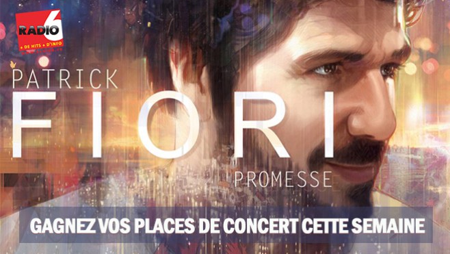 Gagnez vos places pour le concert de Patrick Fiori à Marck (à coté de Calais)