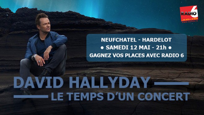 Gagnez vos invitations pour le concert de David Hallyday à Neufchatel Hardelot