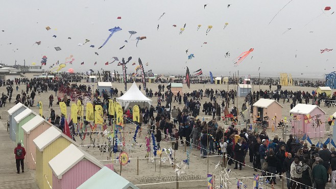 Berck : des dizaines de milliers de visiteurs pour le 1er week end des Cerfs-Volants